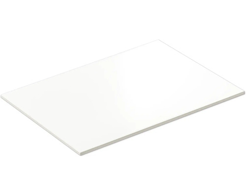 Witte kunststof plaat